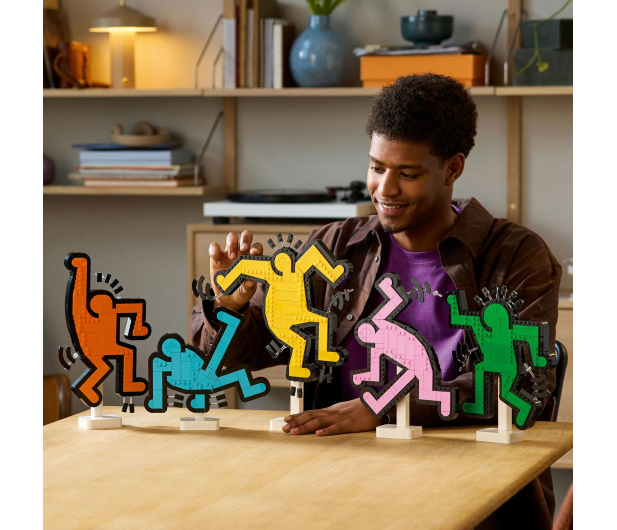 LEGO Art 31216 Keith Haring - tańczące postacie - 1335448 - zdjęcie 7